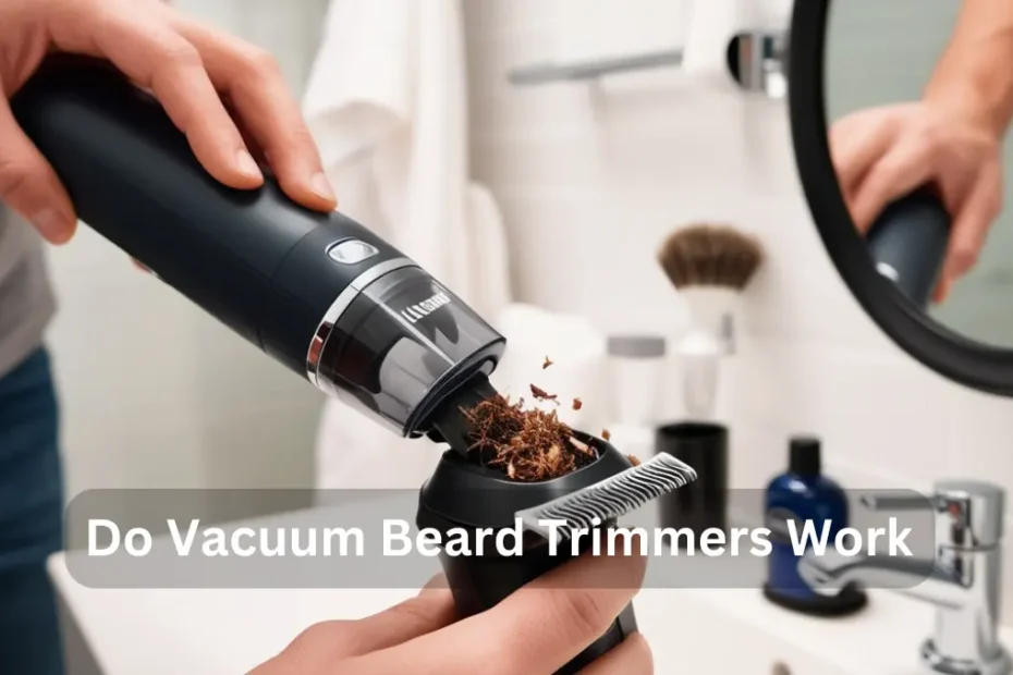 do vacuum beard trimmers work